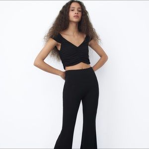 NWT Black Zara Top